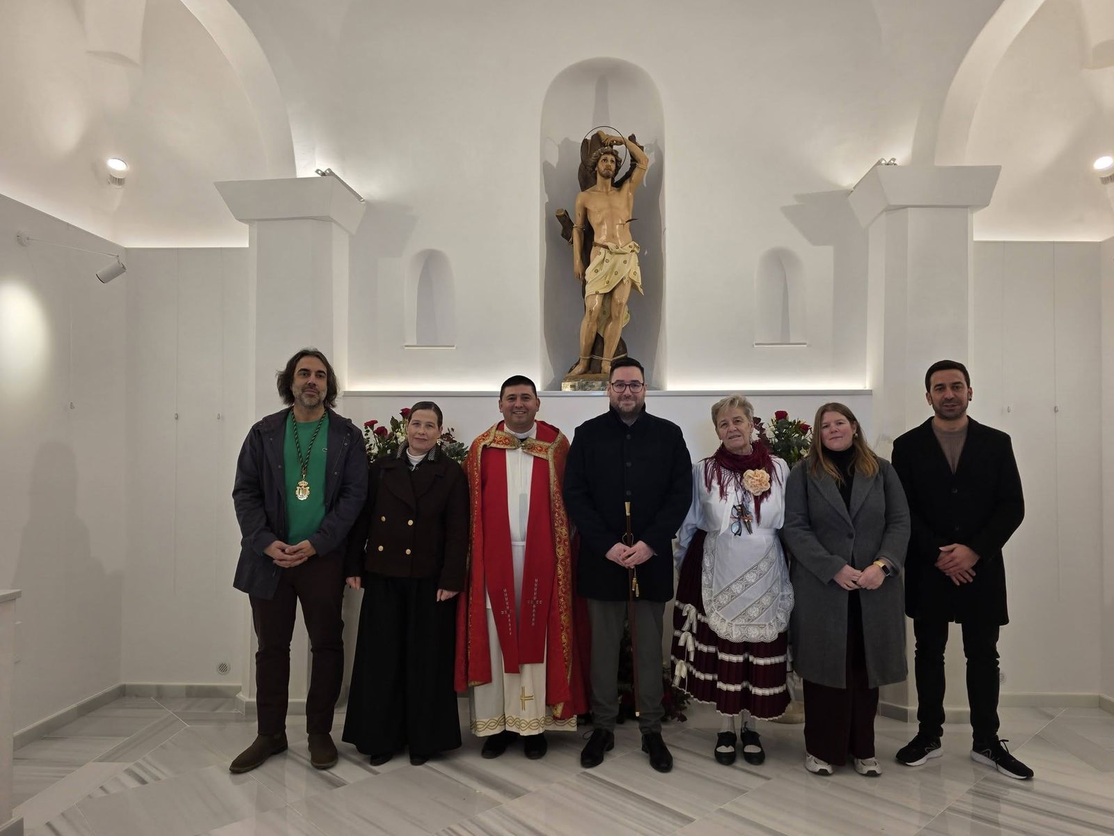 La ermita de San Sebastián de Tabernas vuelve a ser la casa del patrón