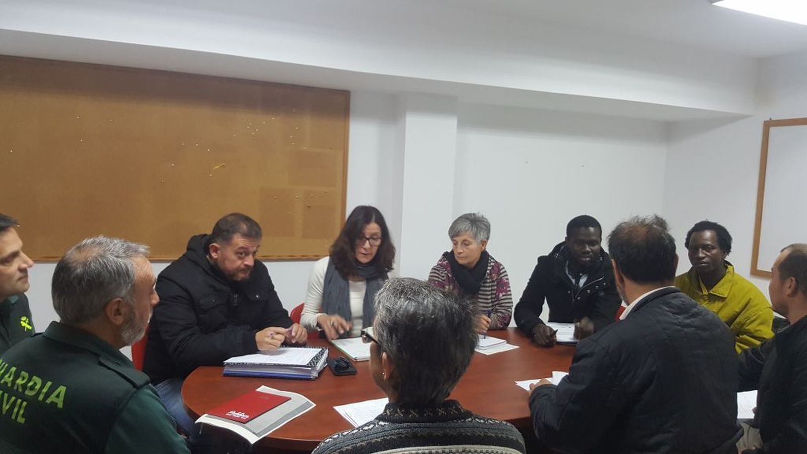 Instantánea del encuentro celebrado en la Puebla de Vícar.