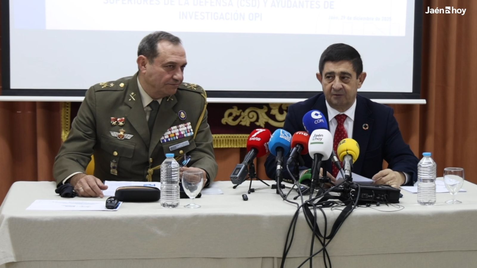 Rueda de prensa con motivo de la publicación de la convocatoria de las primeras plazas de oferta de empleo público para el Cetedex