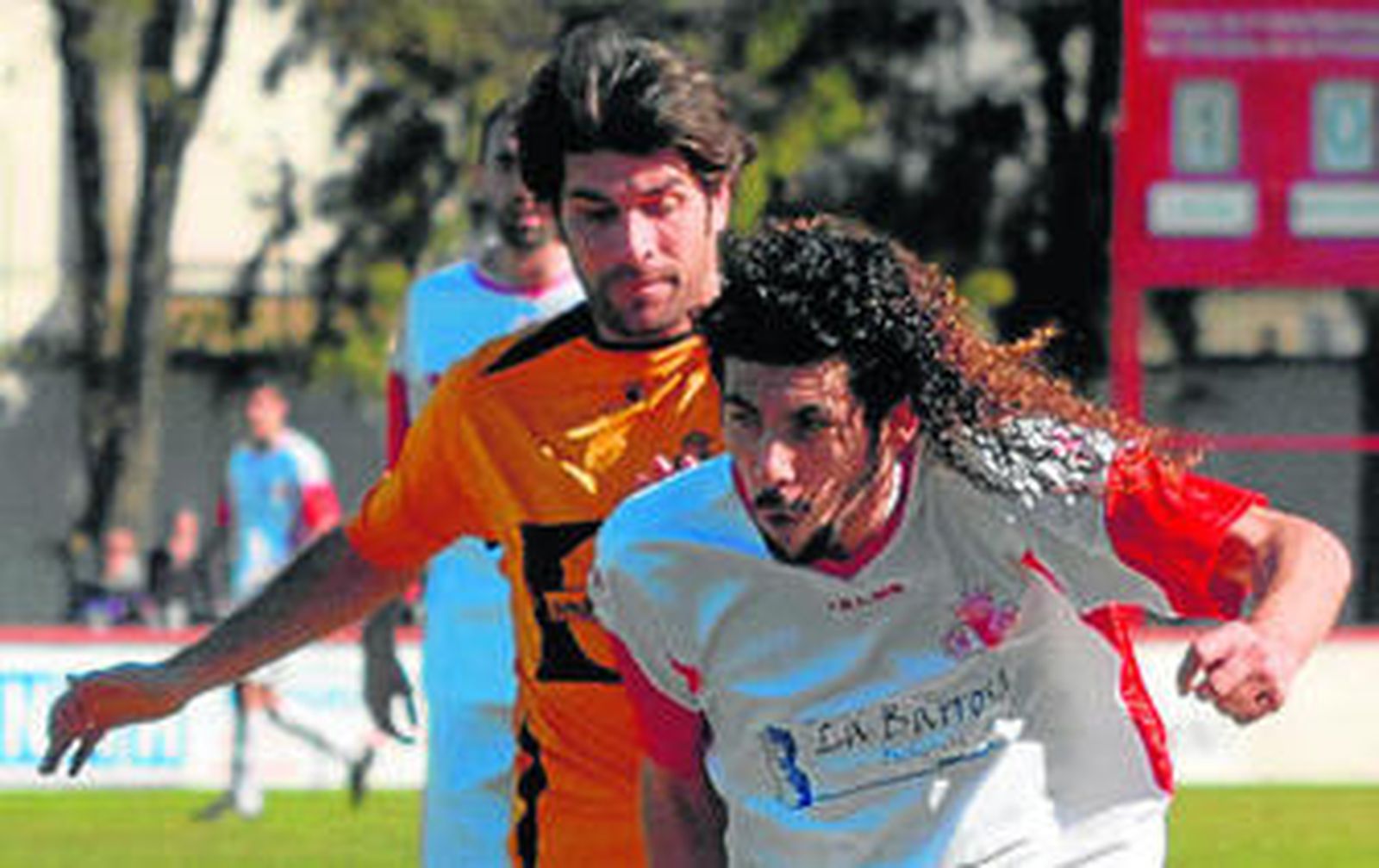 Nene, con el Nueva Jarilla en Chiclana en la temporada 2010-11.