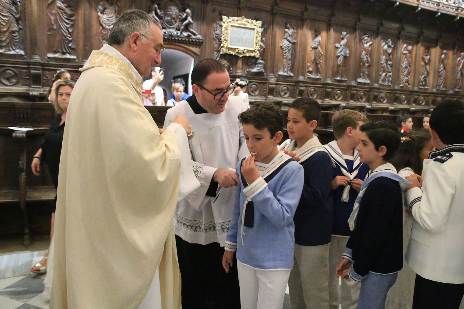 Las imágenes de la procesión del Corpus en Almería
