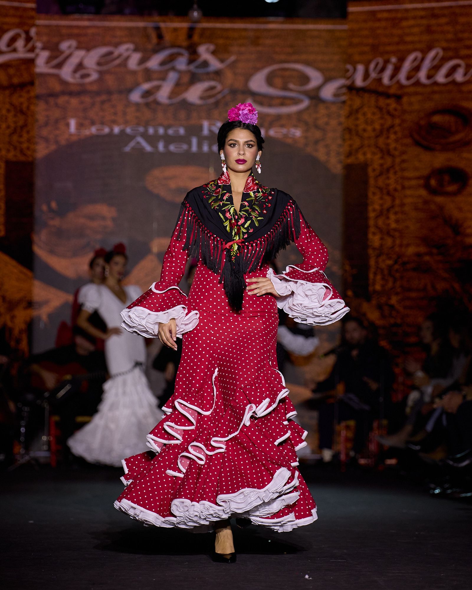 El desfile de Lorena Reyes Atelieren We Love Flamenco 2026, todas las fotos