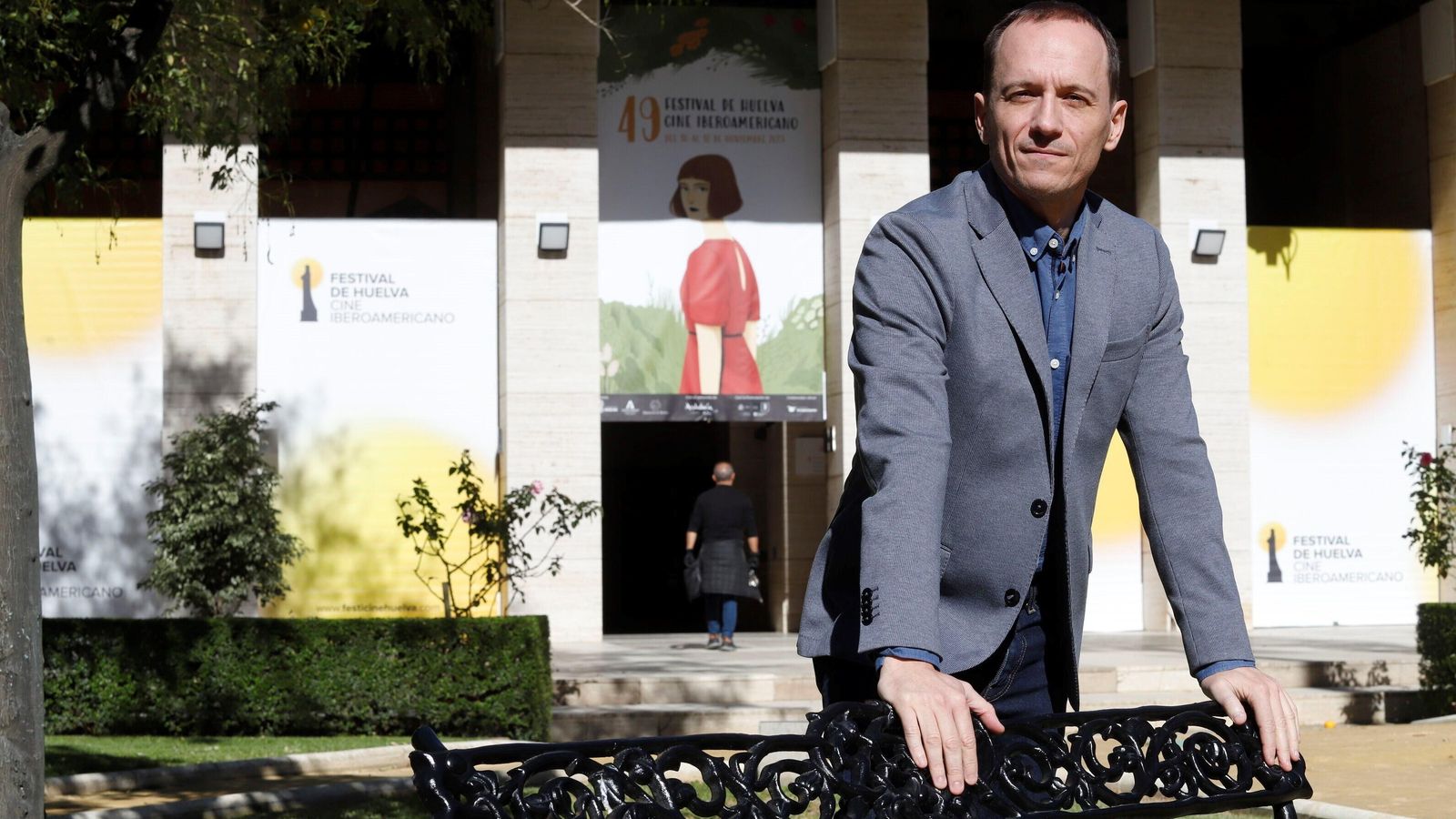 Manuel H. Martín, para su entrevista con 'Huelva Información'.