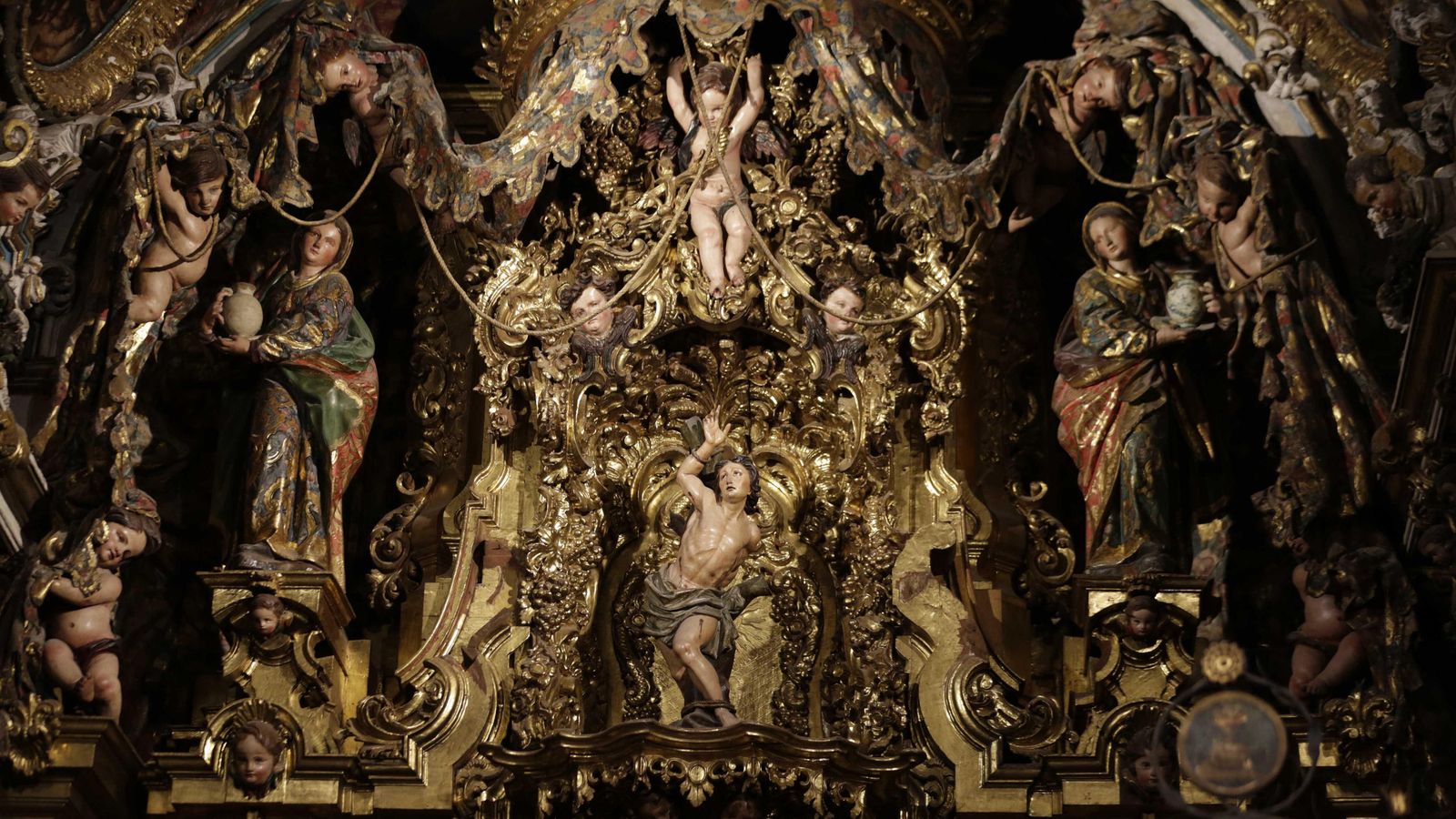 La capilla sacramental de Santa Catalina.