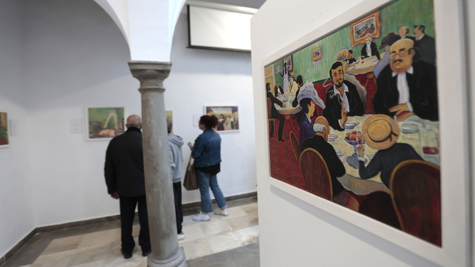 Inauguración de la exposición "Pasen y Lean" y presentación del libro Hominis Oblitus de Enrique Martínez