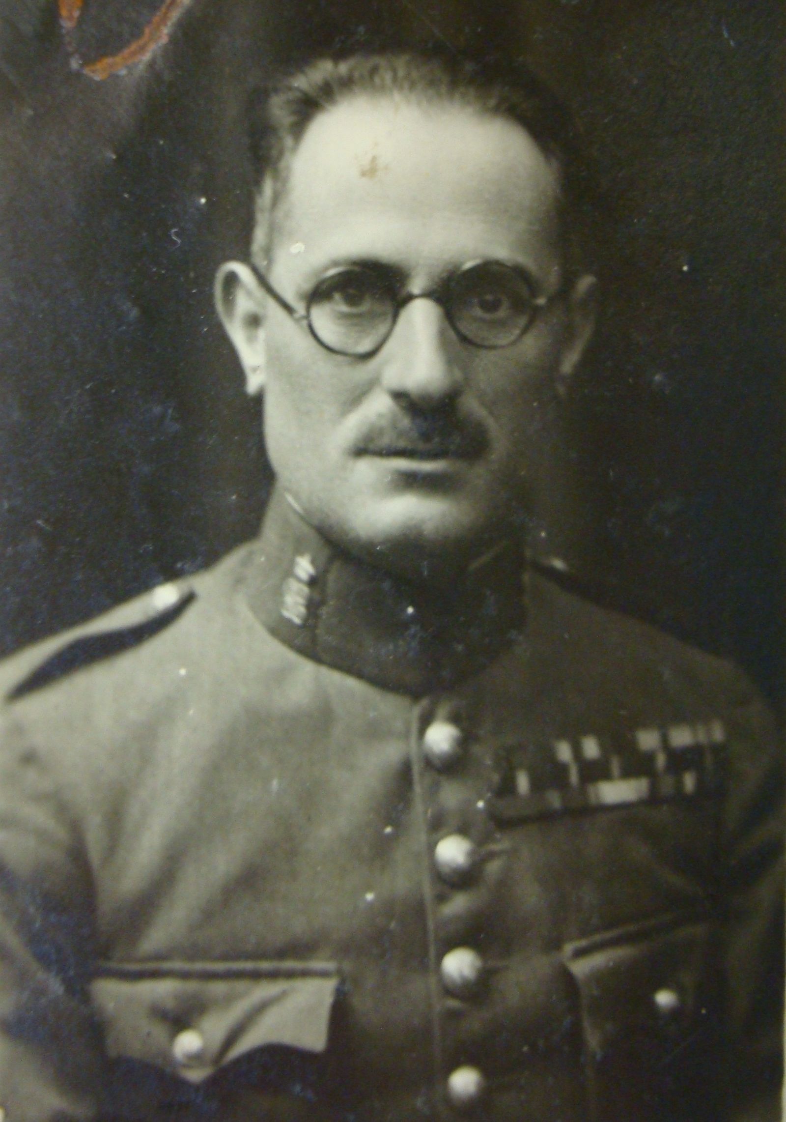 El teniente Valeriano Silva Franco, jefe de la Guardia Civil en 1936