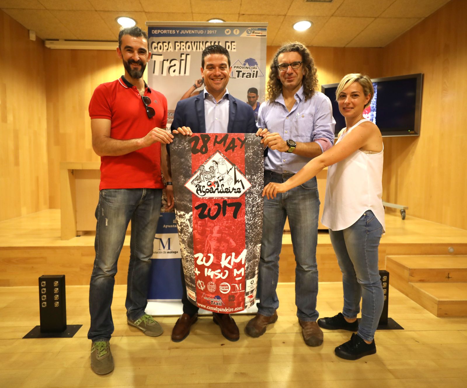 Presentación del Trail de Alpandeire