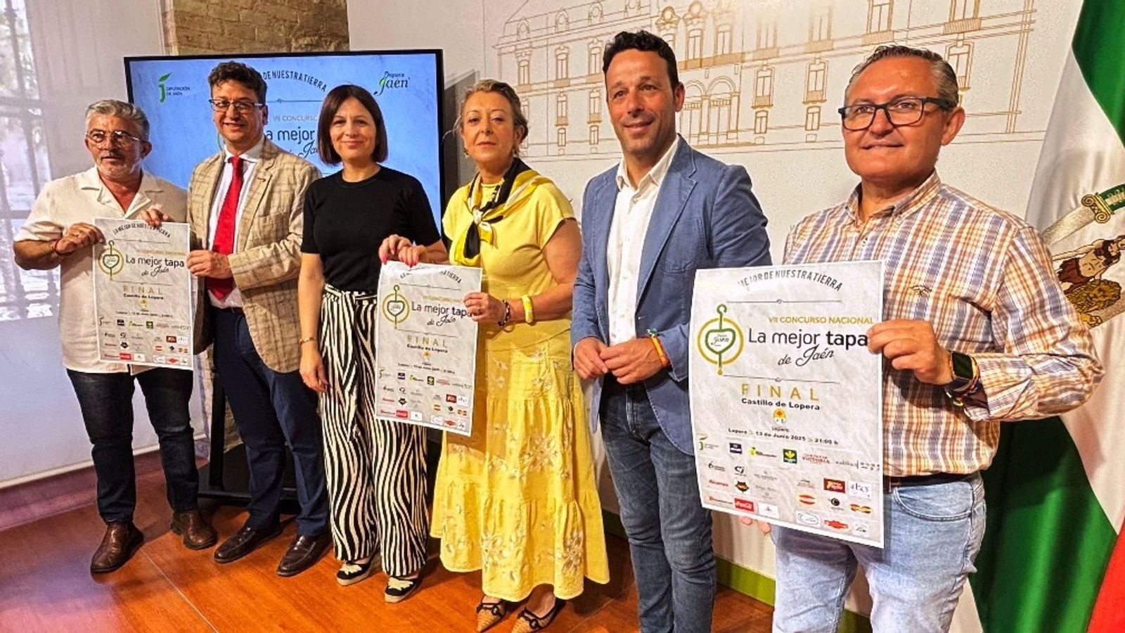 Presentación del VII Concurso Nacional 'La mejor tapa de Jaén'.