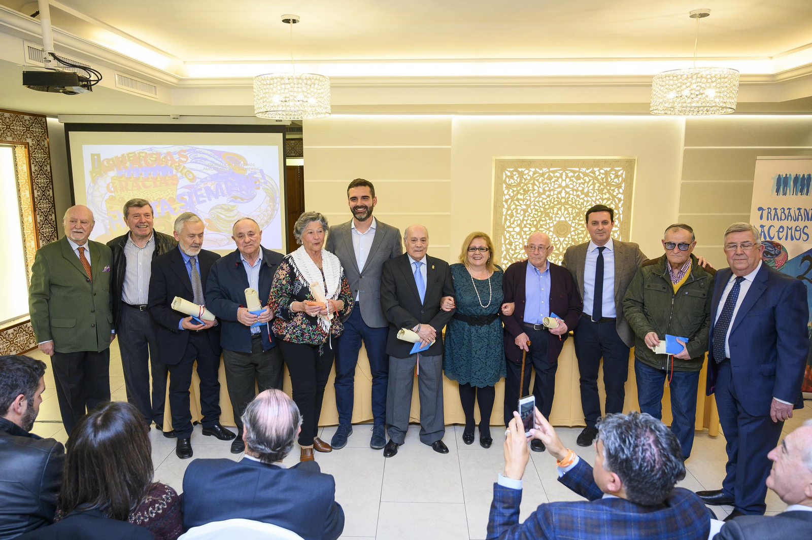 Acto conmemorativo del 25 aniversario de la asociación vecinal Puerta Europa.