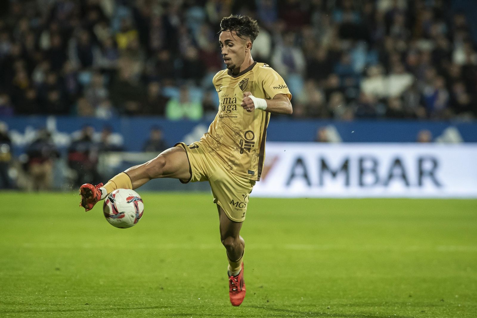 El Zaragoza-Málaga CF, en fotos