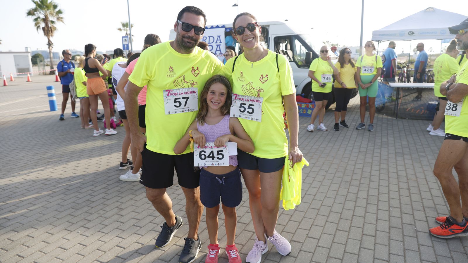 Las fotos de la VII Carrera de la Mujer en La Línea de la Concepción