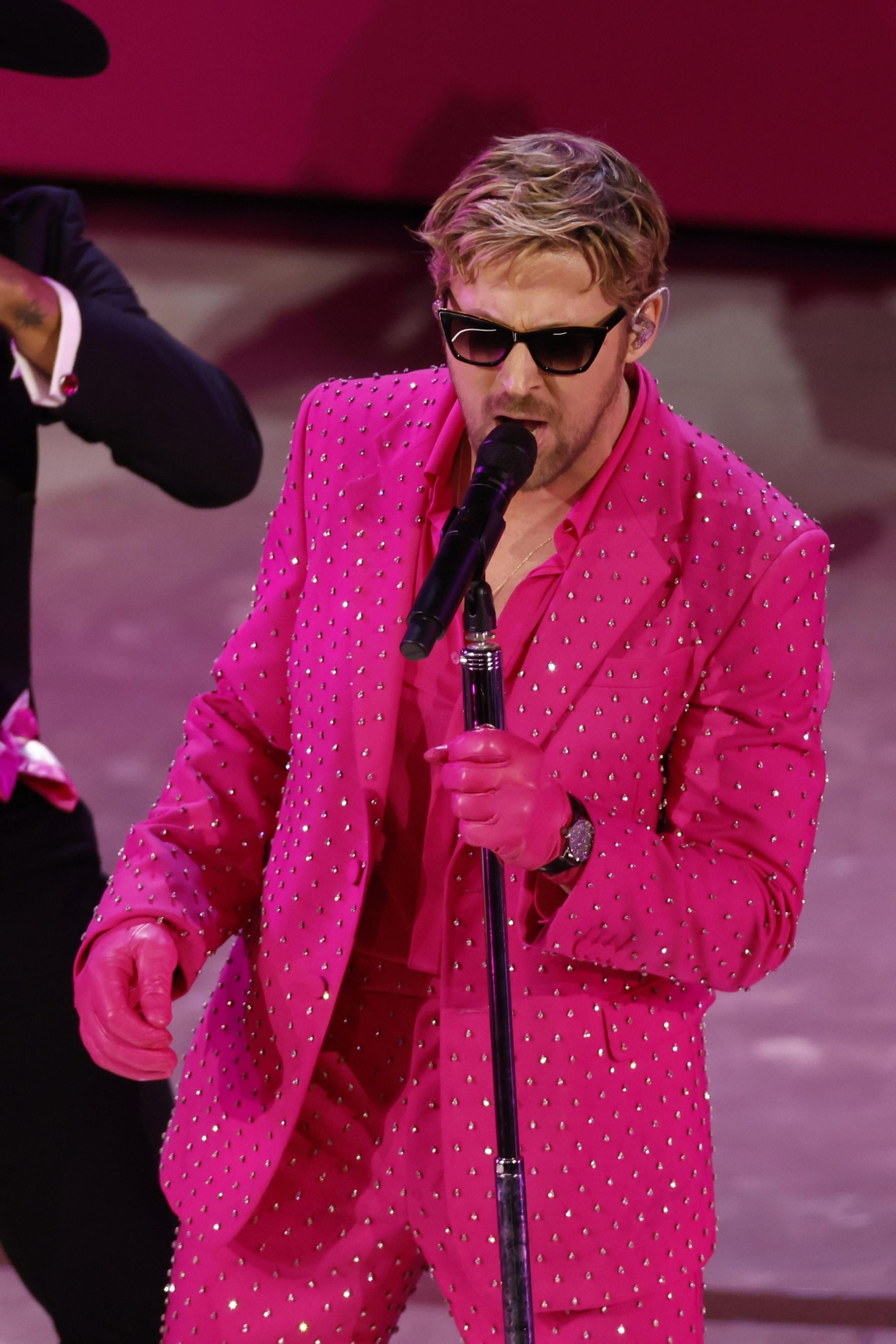 Las imágenes de la interpretación de Ryan Gosling de 'I'm just Ken' en la gala de los Oscar