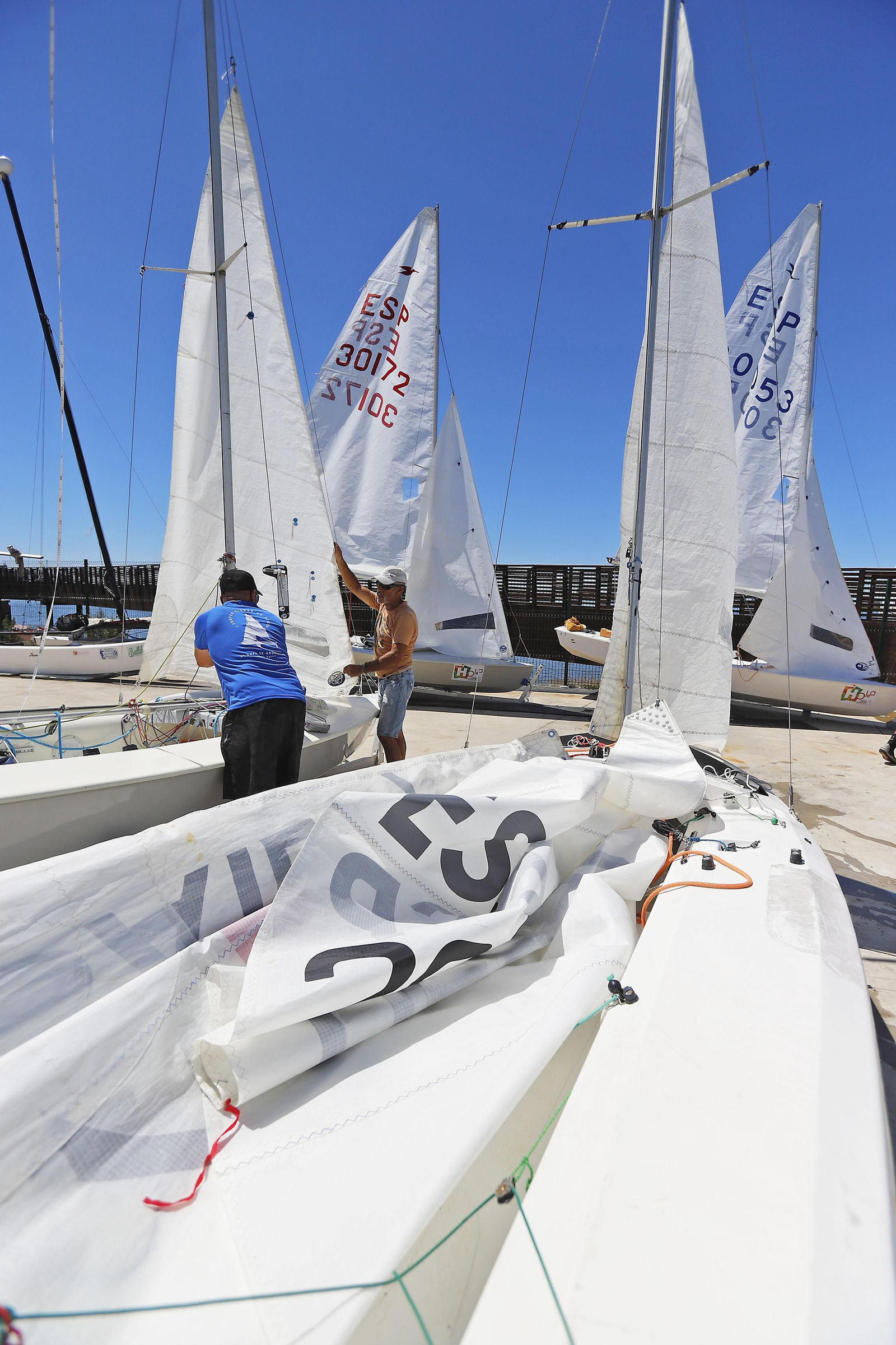 Imágenes de la final de la Copa de Andalucía de Snipe en Huelva