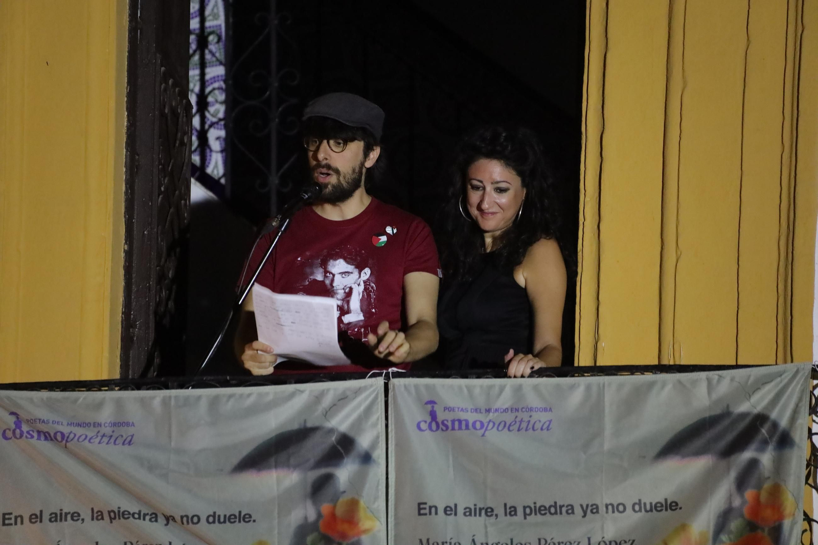 Un momento del pregón de David Uclés