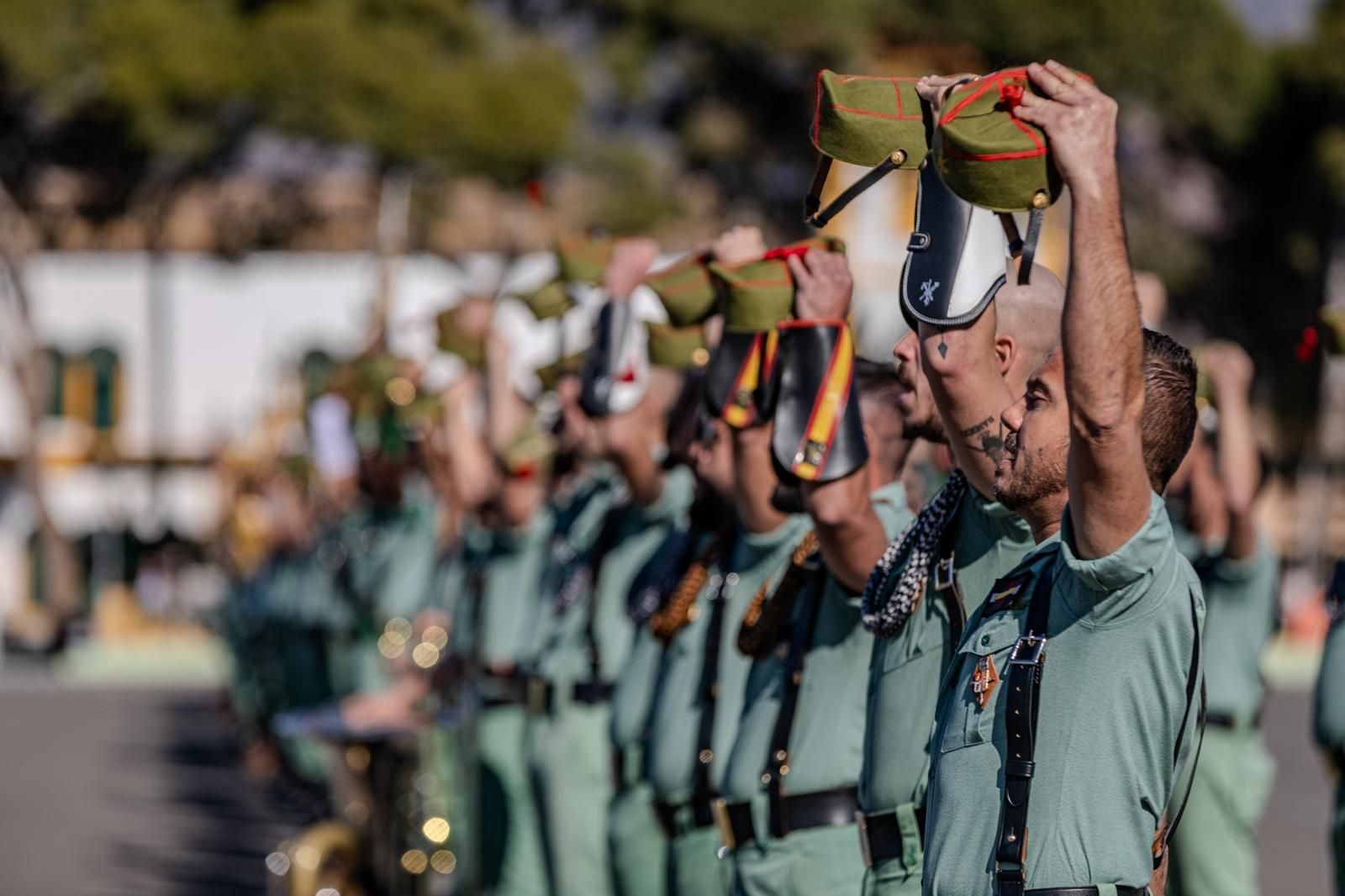 La Legión conmemora a sus veteranos: "Nos marcaron el camino, nos transmitieron su saber hacer"