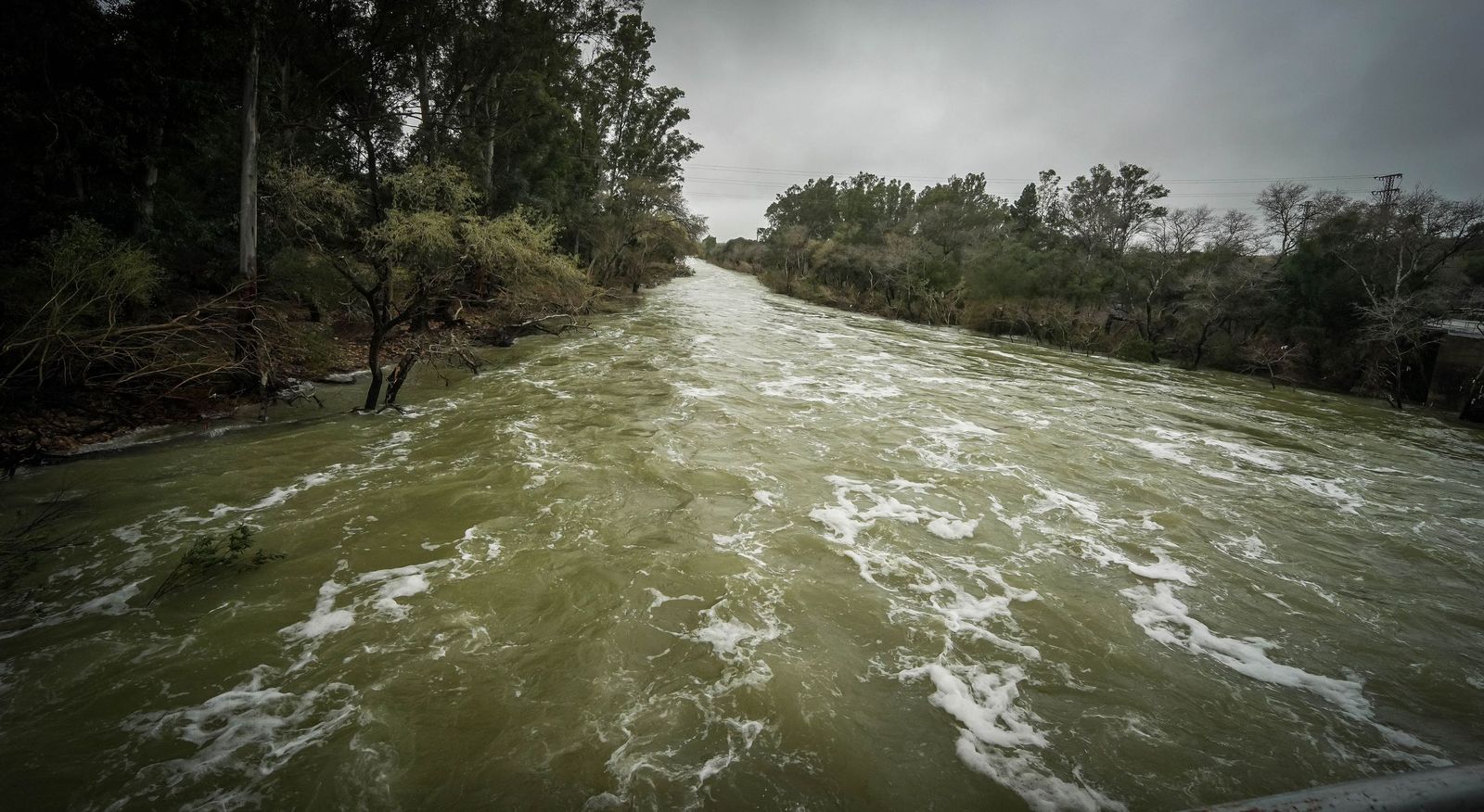 Imágenes del estado actual de los embalses de los Hurones, Guadalcacín y Bornos