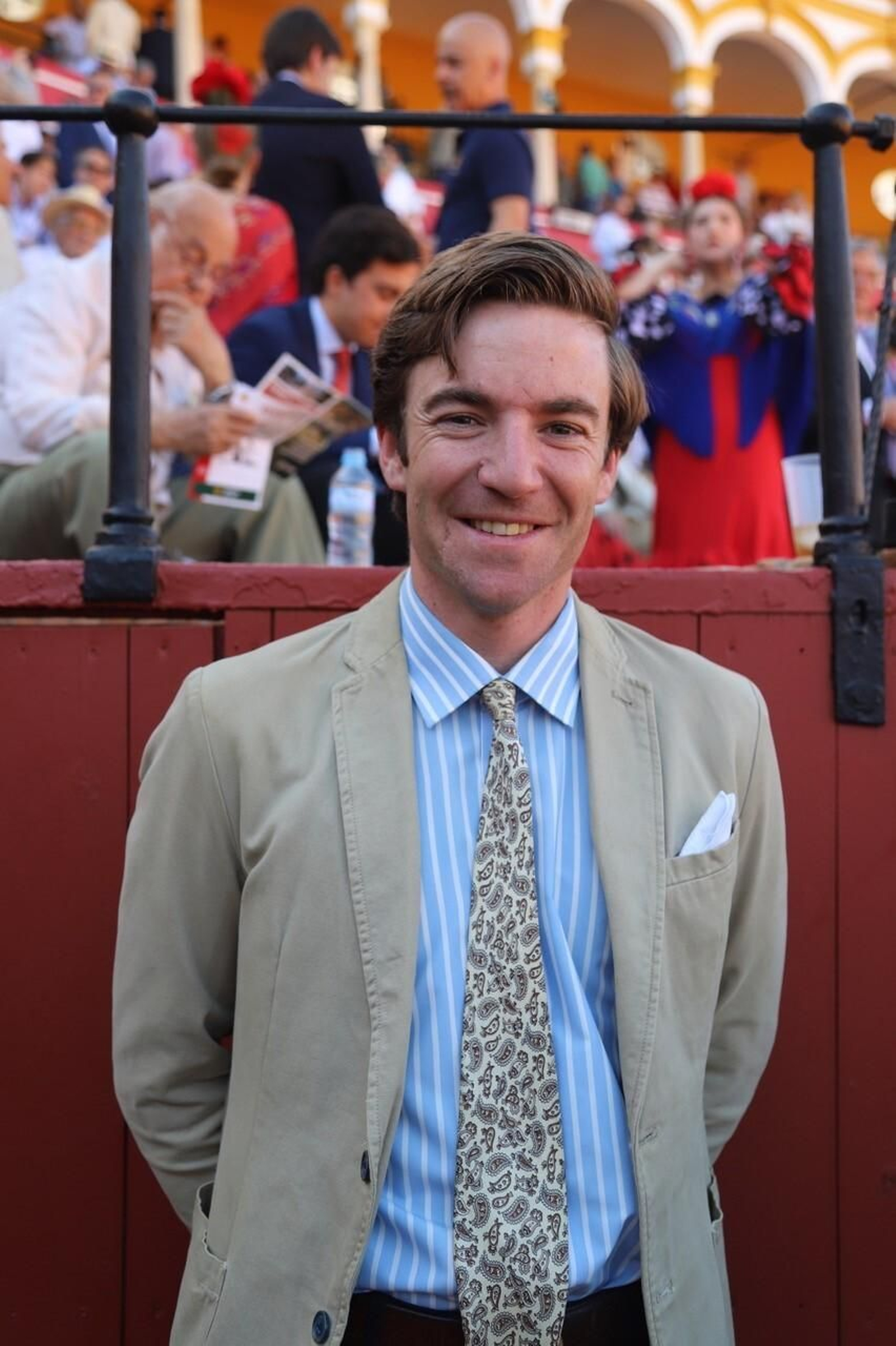 Daniel de la Fuente, de la ganadería Dolores Rufino