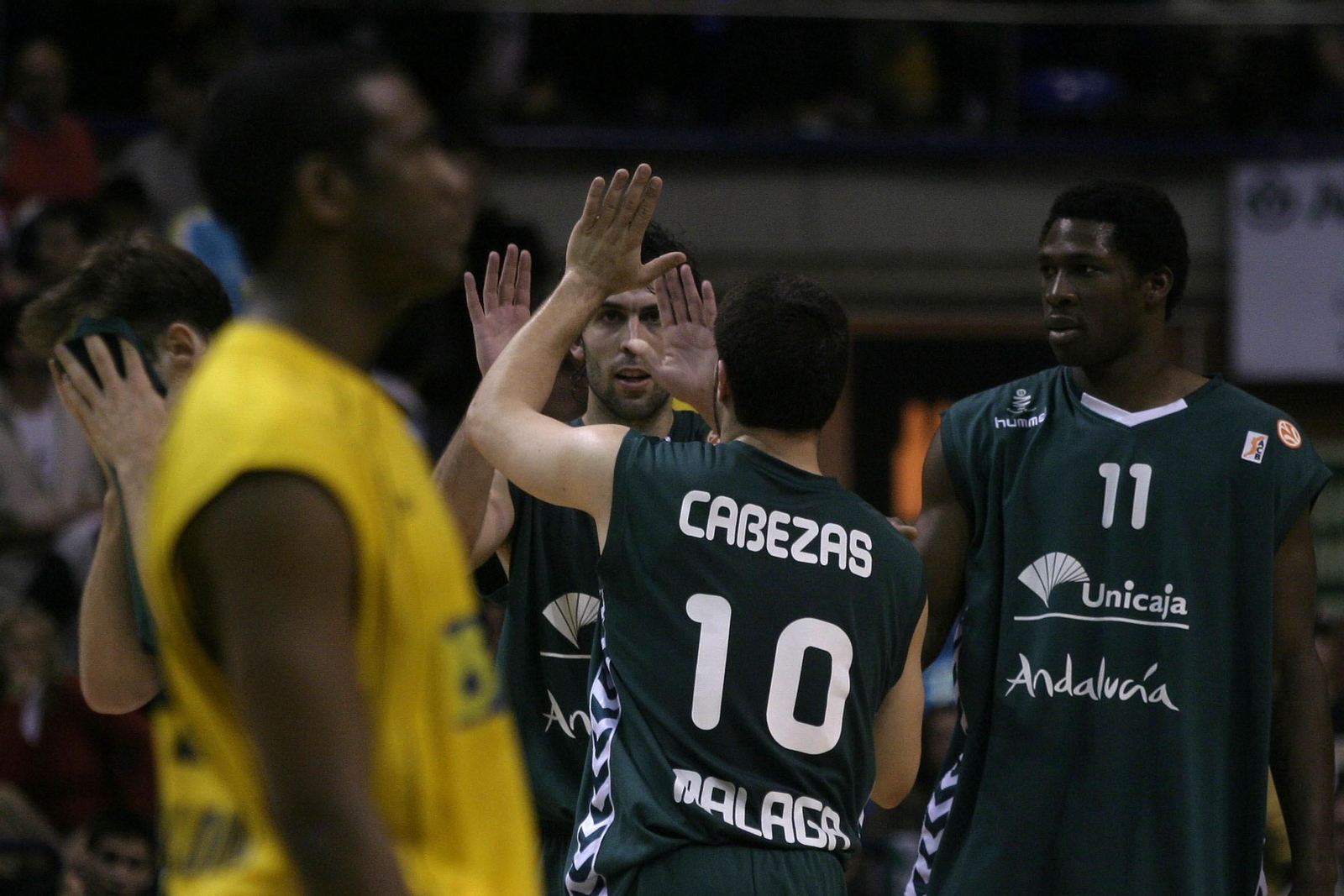 La carrera de Flo Pietrus en el Unicaja, en fotos