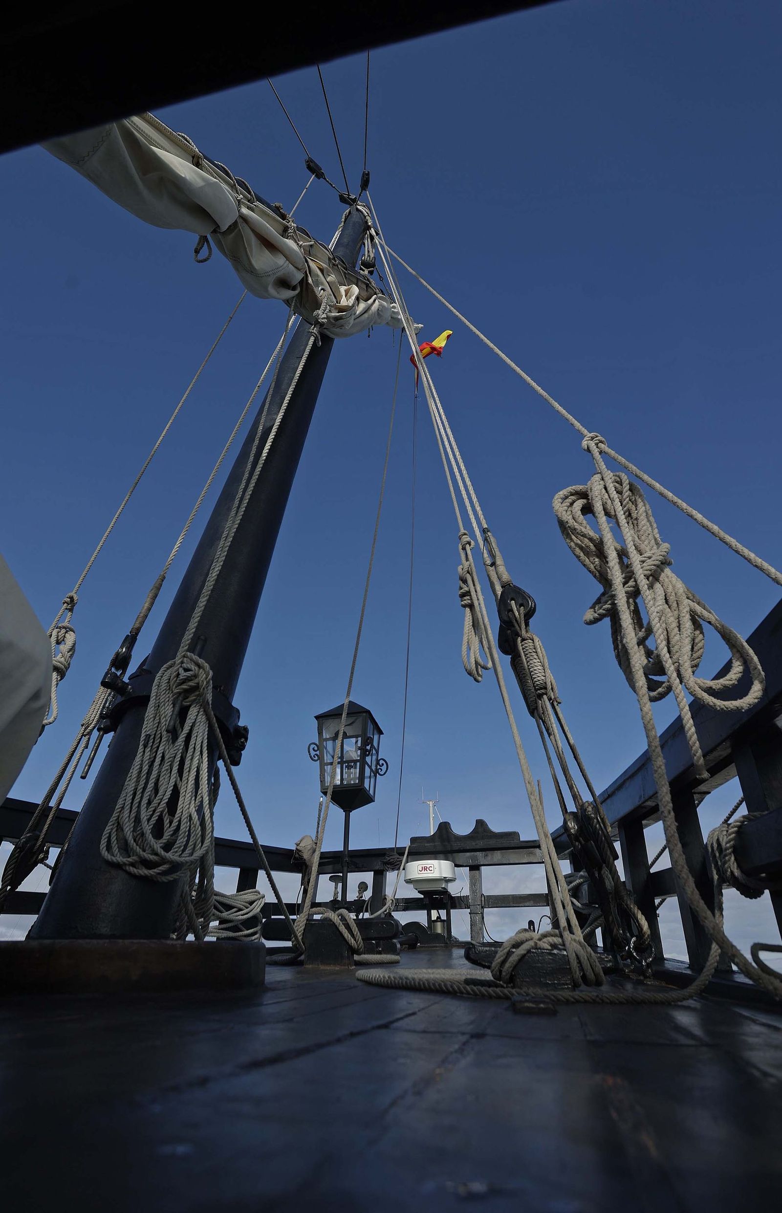 Fotos del navío Nao Victoria en Algeciras