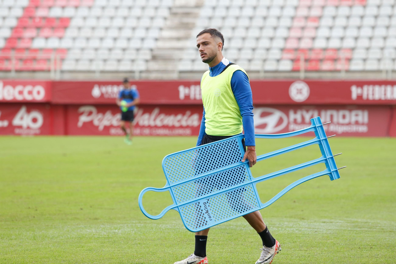El entrenamiento del Algeciras CF antes de la visita al Recreativo de Huelva