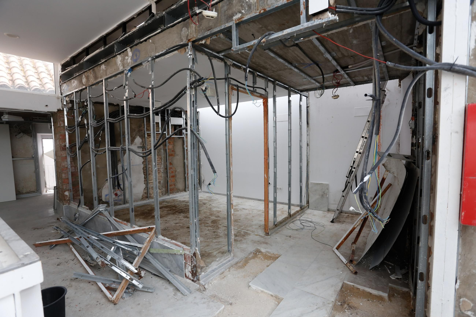 Fotos de la obra del futuro Alejandro Sanz Experience