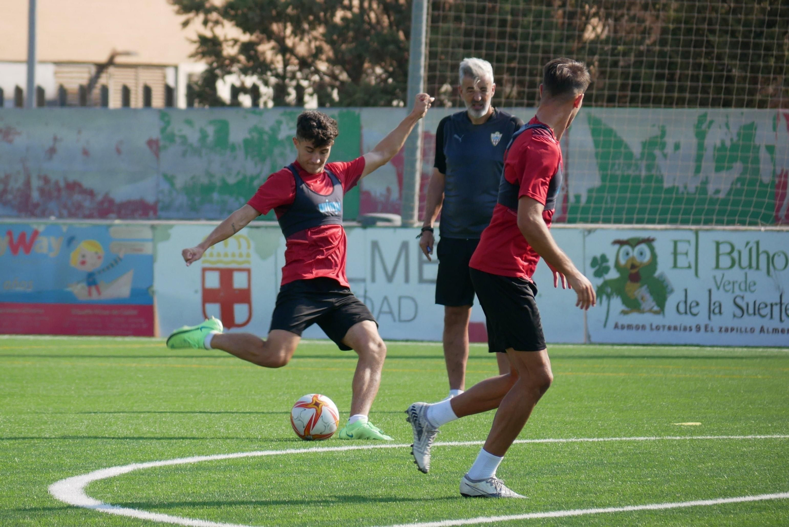 Entrenamiento en el Tito Pedro.
