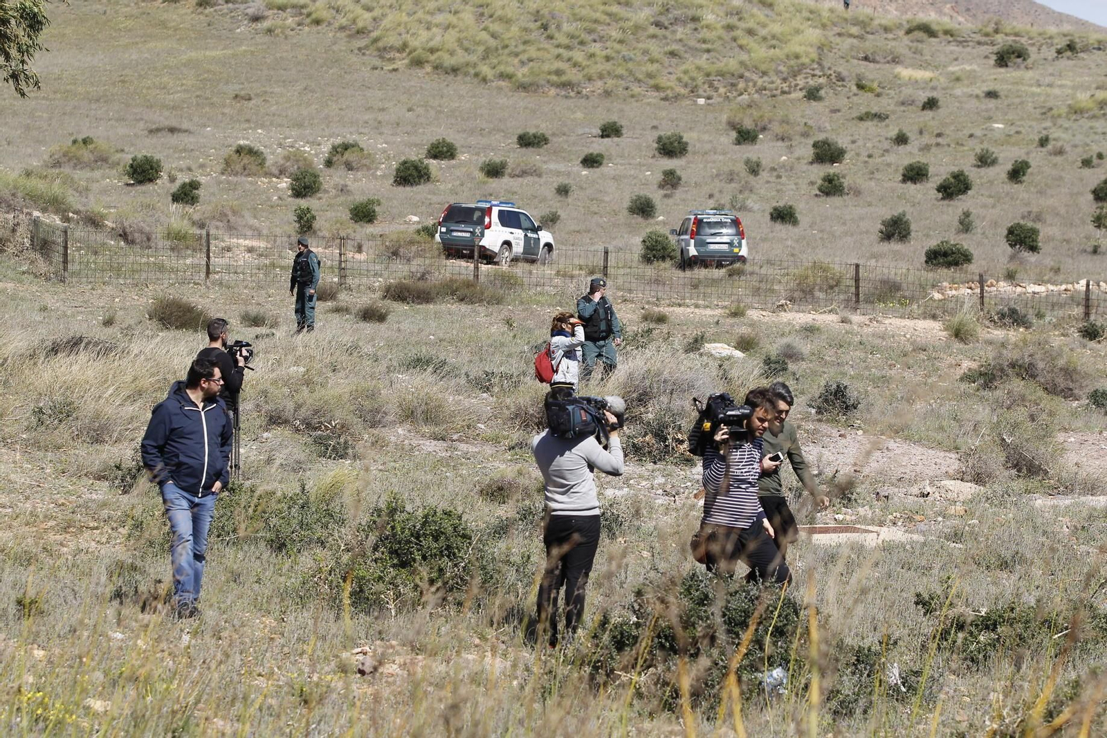 Registro en la finca donde ocultaron el cuerpo de Gabriel
