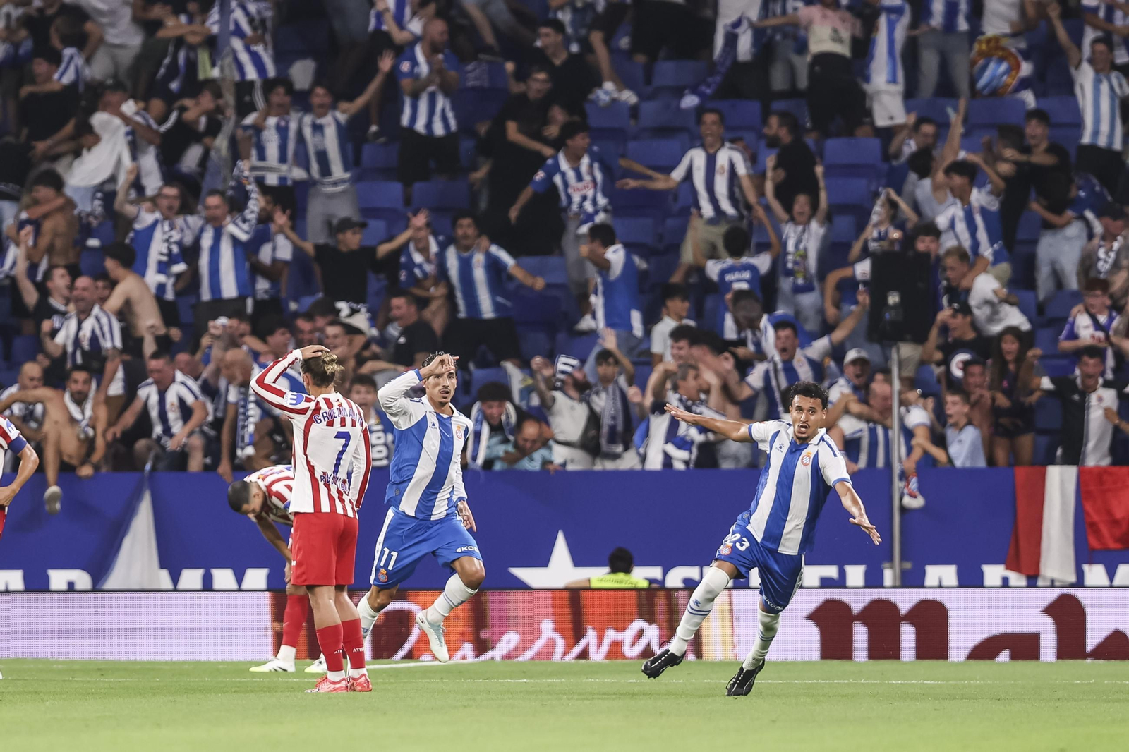 Las fotos del Espanyol - Atlético de Madrid
