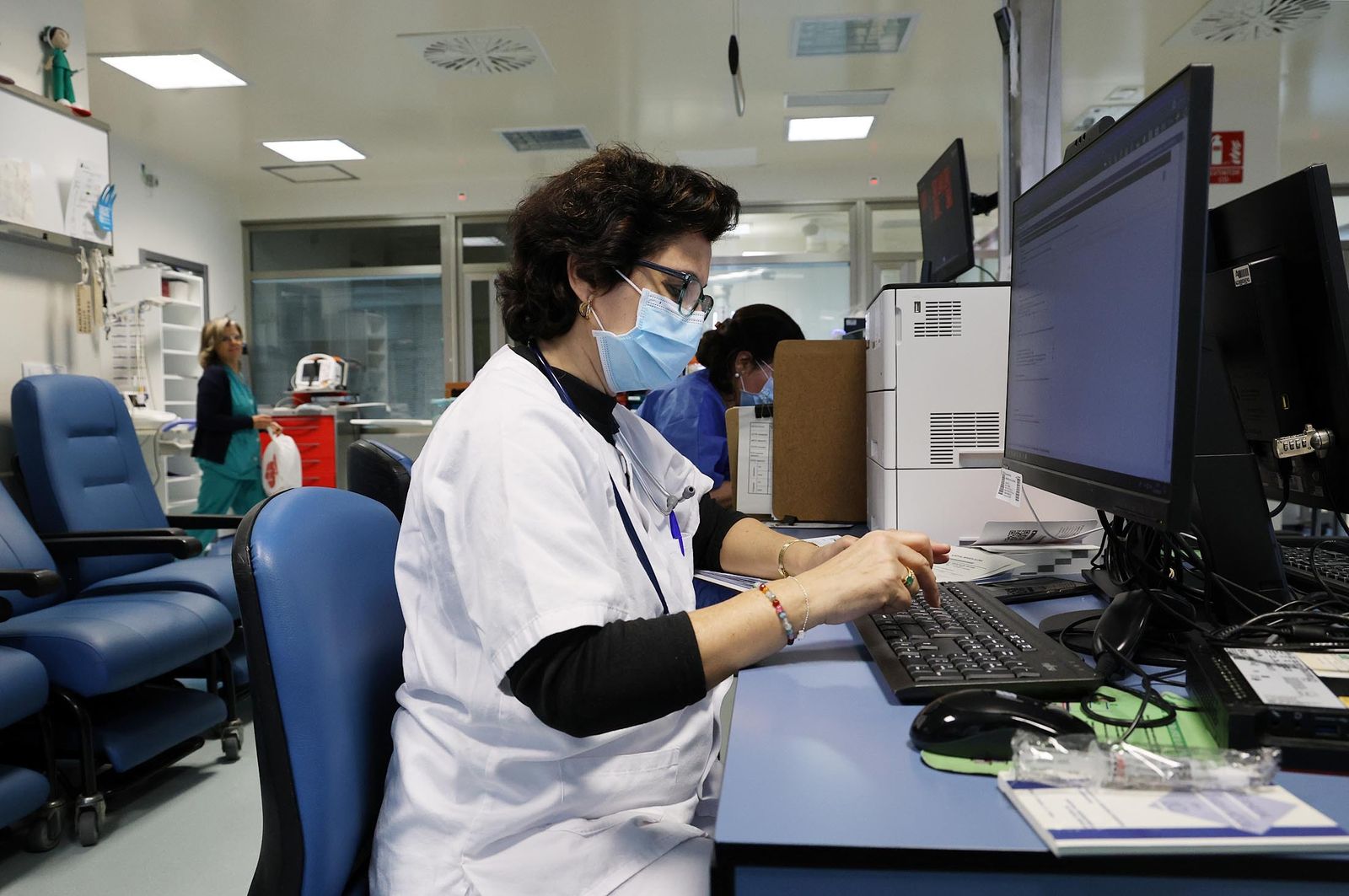Imágenes de la UCI del Hospital Infanta Elena en Huelva
