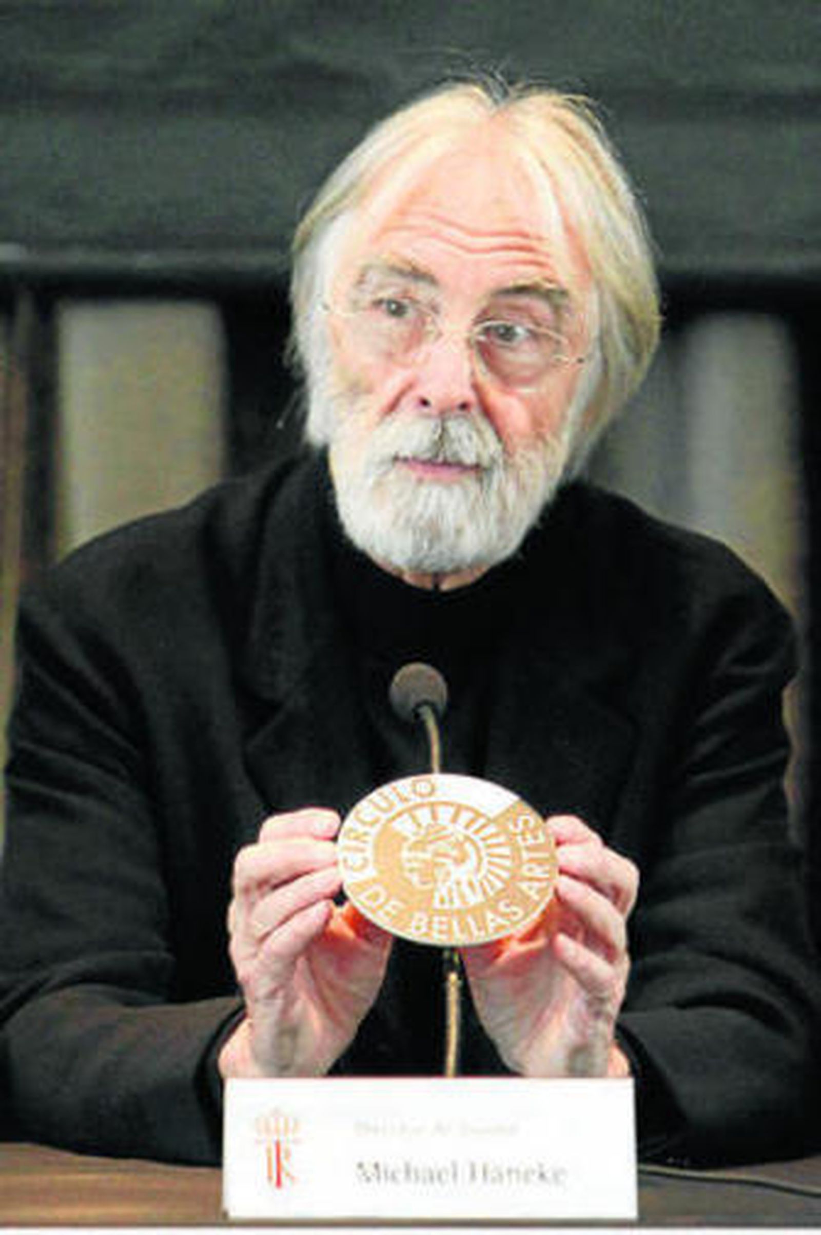 Haneke recibió la Medalla de Oro del Círculo de Bellas Artes de Madrid.