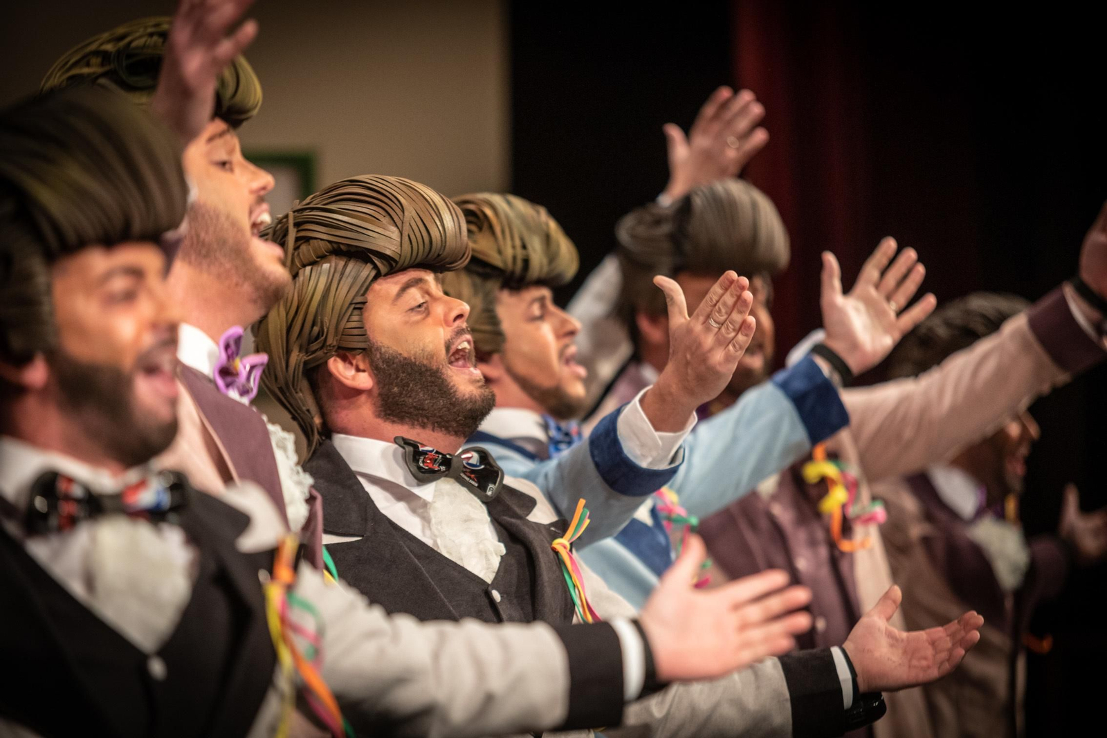 Comparsa 'Paqui, baja aunque sea en pijama'