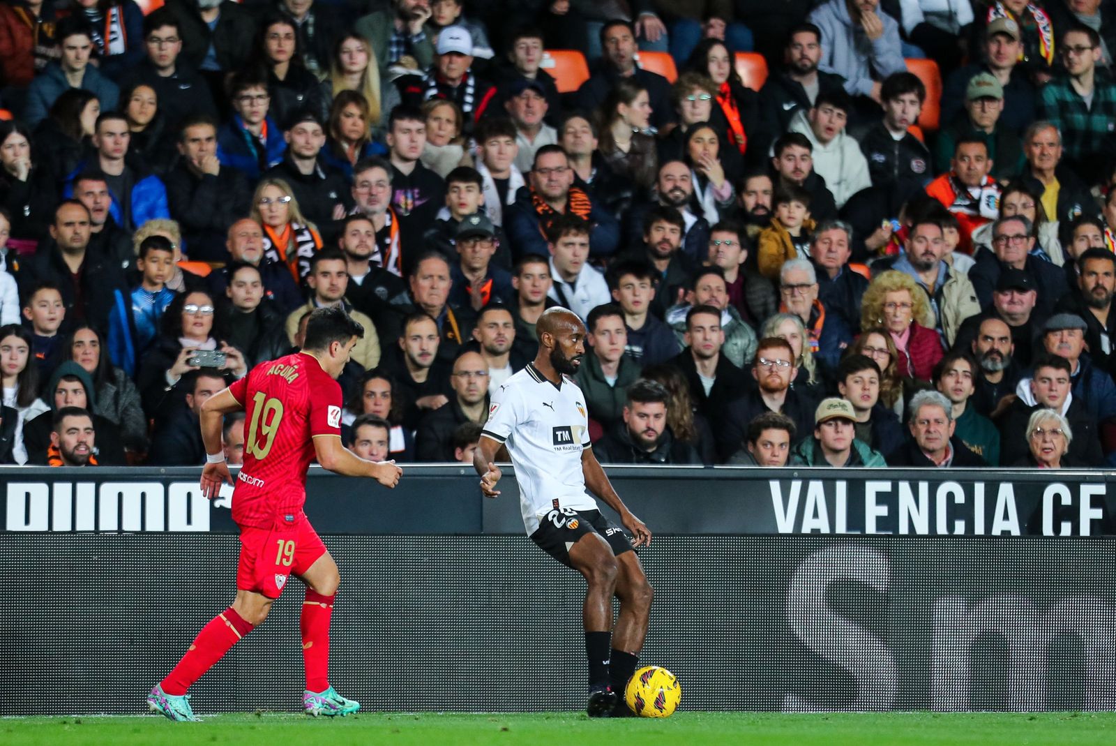 Las fotos del Valencia - Sevilla