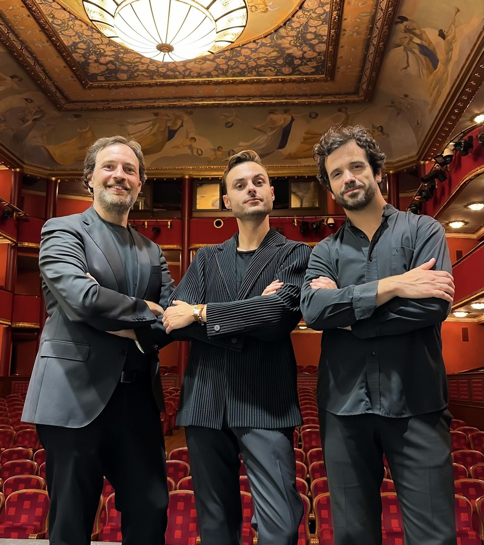 Josetxu Obregón, Pablo García-López e Ignacio Prego.