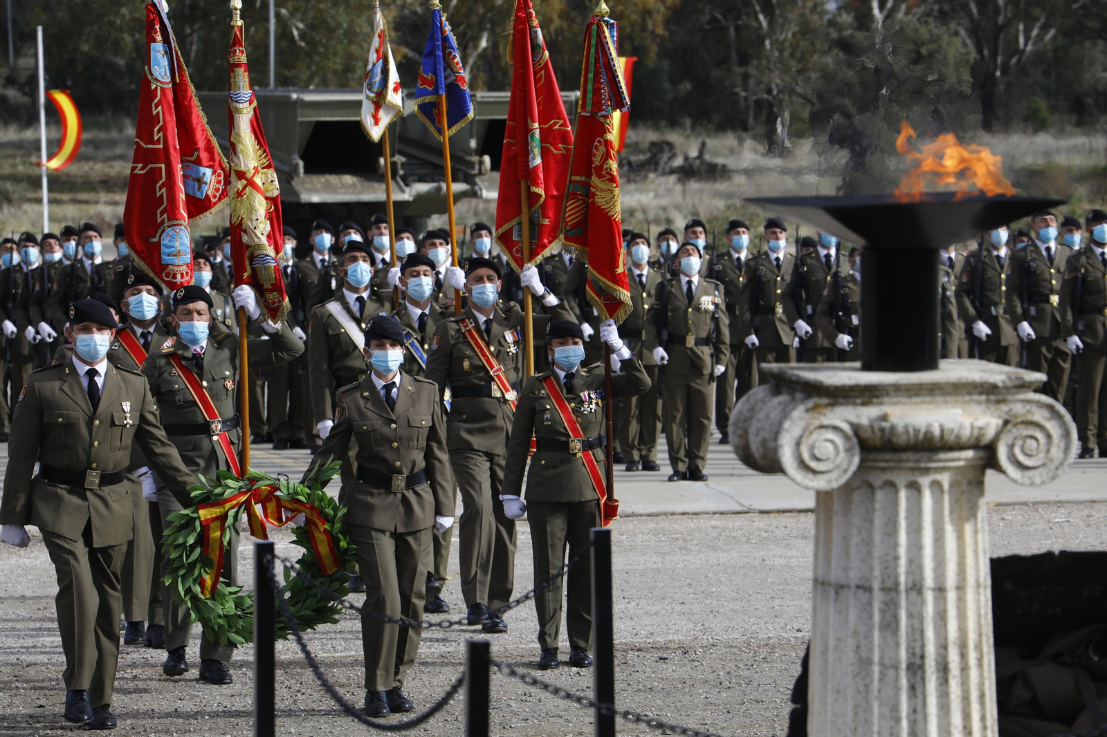 La Brigada X conmemora el día de la unidad y la festividad de la Inmaculada en Córdoba
