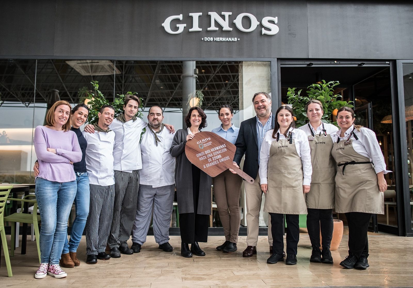 Pasta italiana con sabor a solidaridad en Dos Hermanas