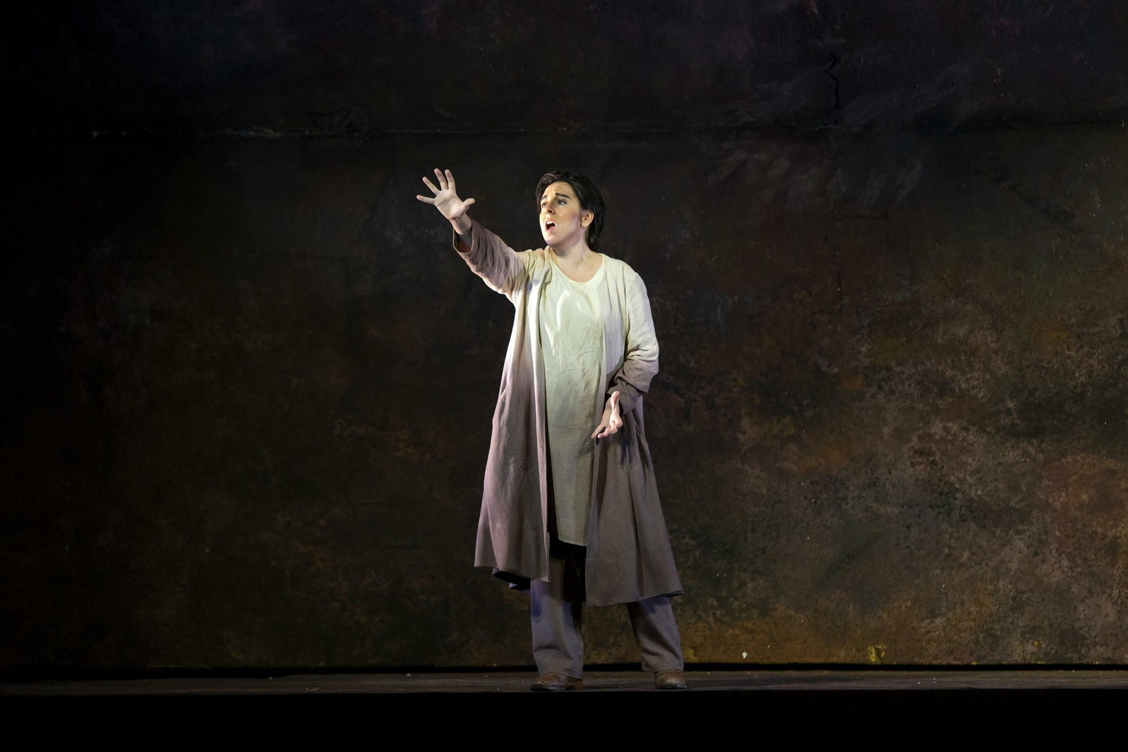 Fotos del ensayo general de la ópera Fidelio en el Teatro Cervantes