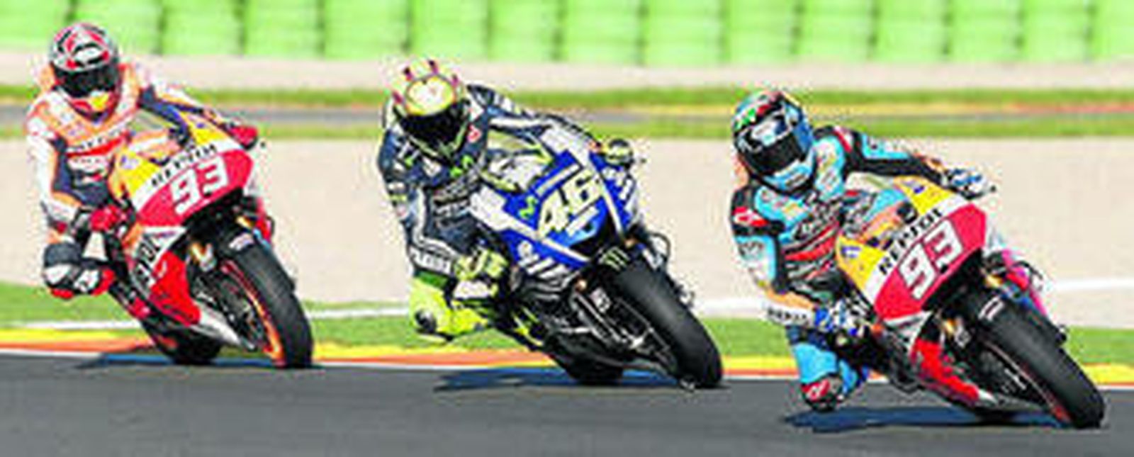 Álex Márquez probó en Cheste una MotoGP y hoy estará en Jerez con la Moto2.