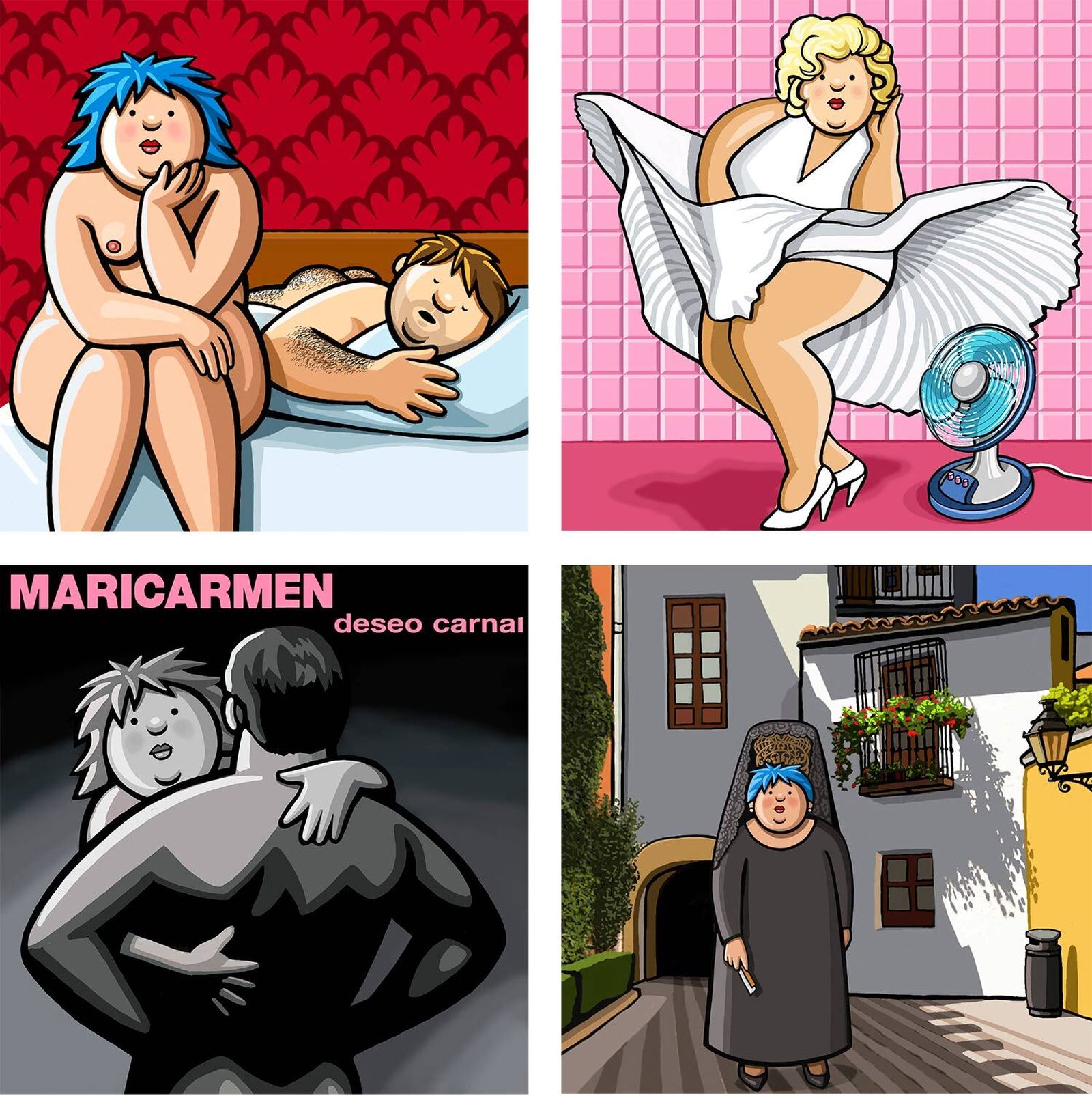 Algunas de sus obras.