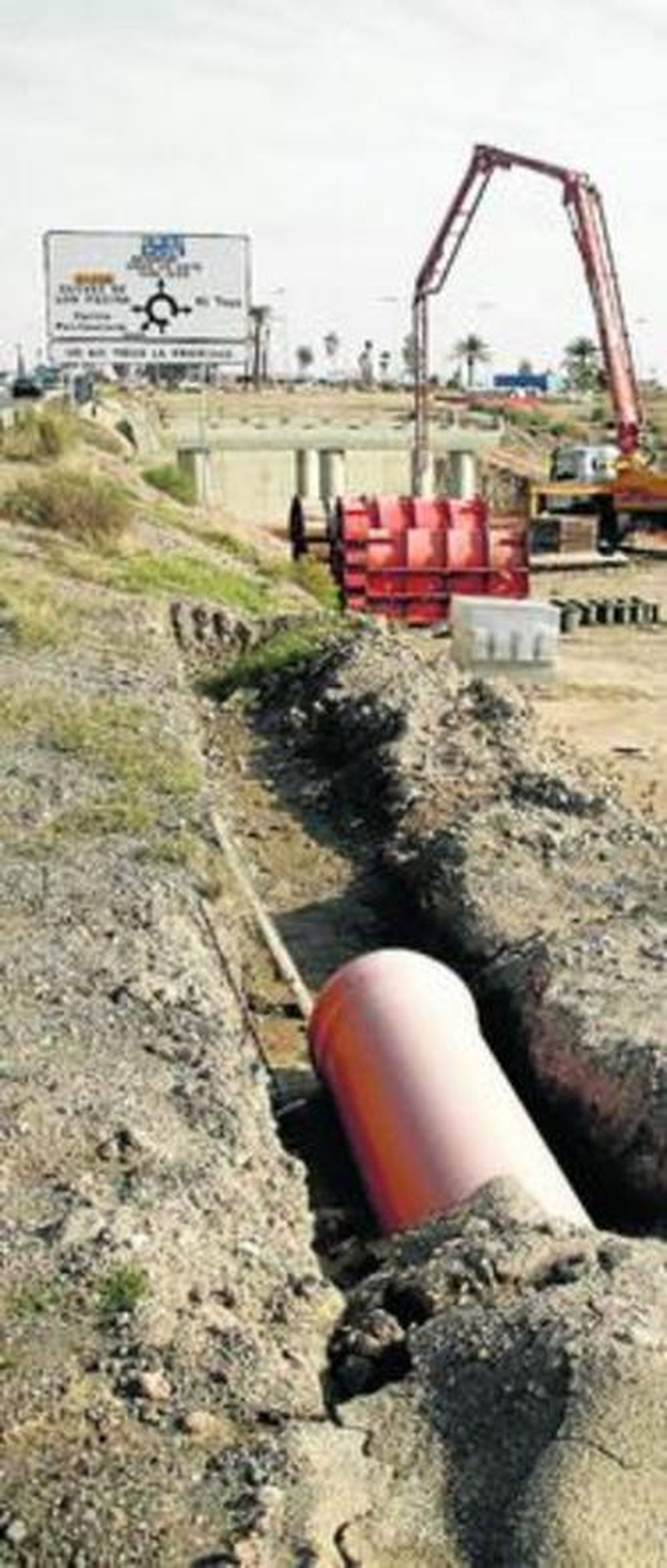 Obras de desdoblamiento de la N-344.