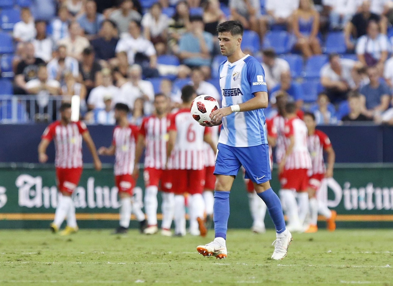 Las imágenes del Málaga-Almería de Copa