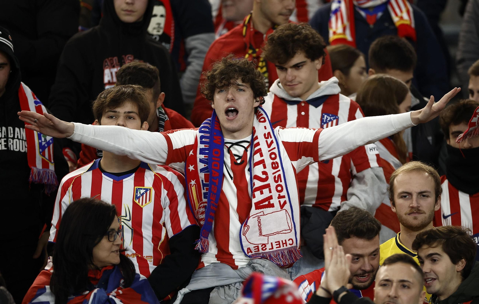 Las fotos del PSG - Atlético de Madrid