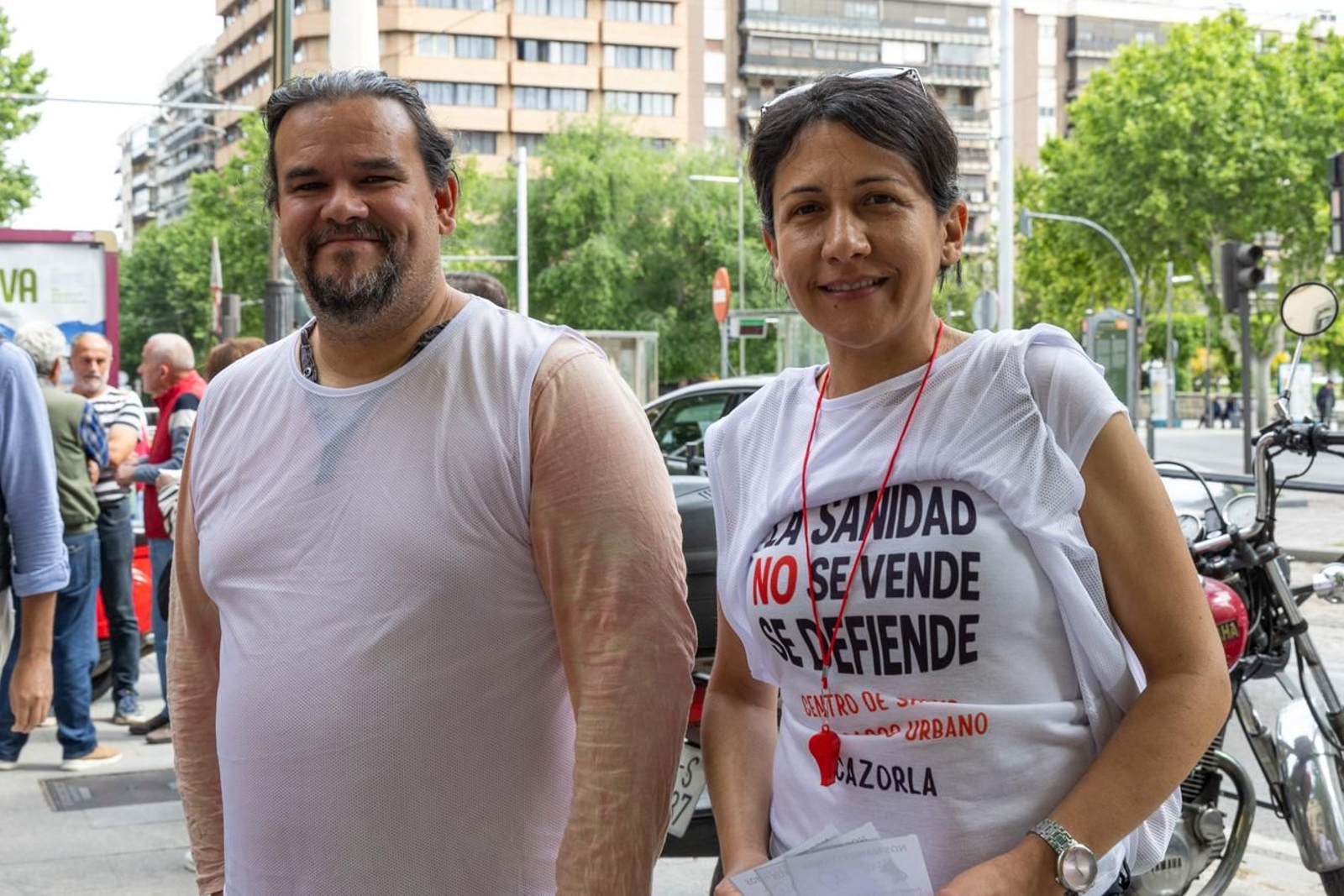 Concentración en contra del Cierre del Centro de Salud de Cazorla y por la apertura del Hospital de Alta Resolución de Cazorla al 100%