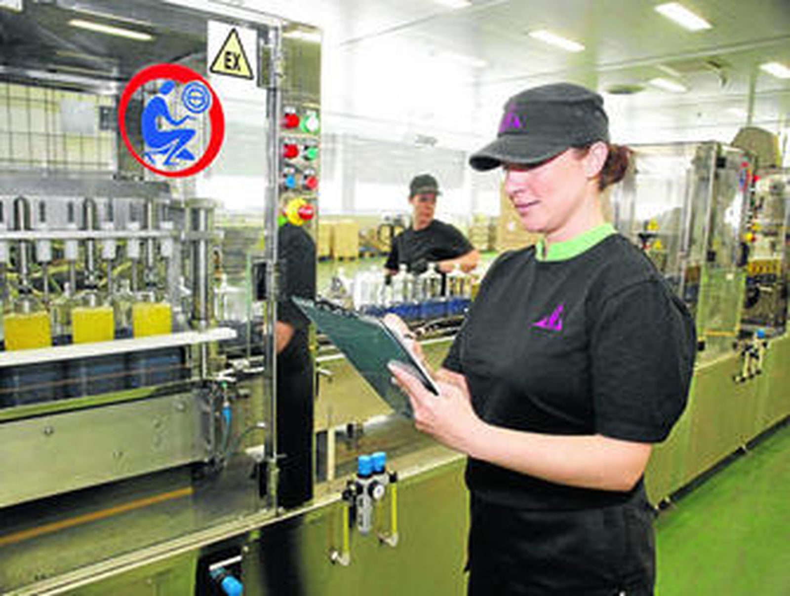 María José Lupión, jefa de Producción, una de las trabajadoras más antiguas de Briseis, lleva 35 años.