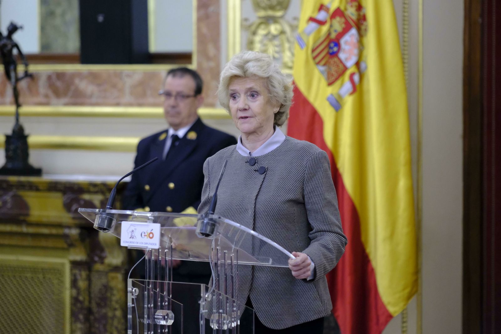 Las imágenes del homenaje a Pérez Llorca en el Congreso