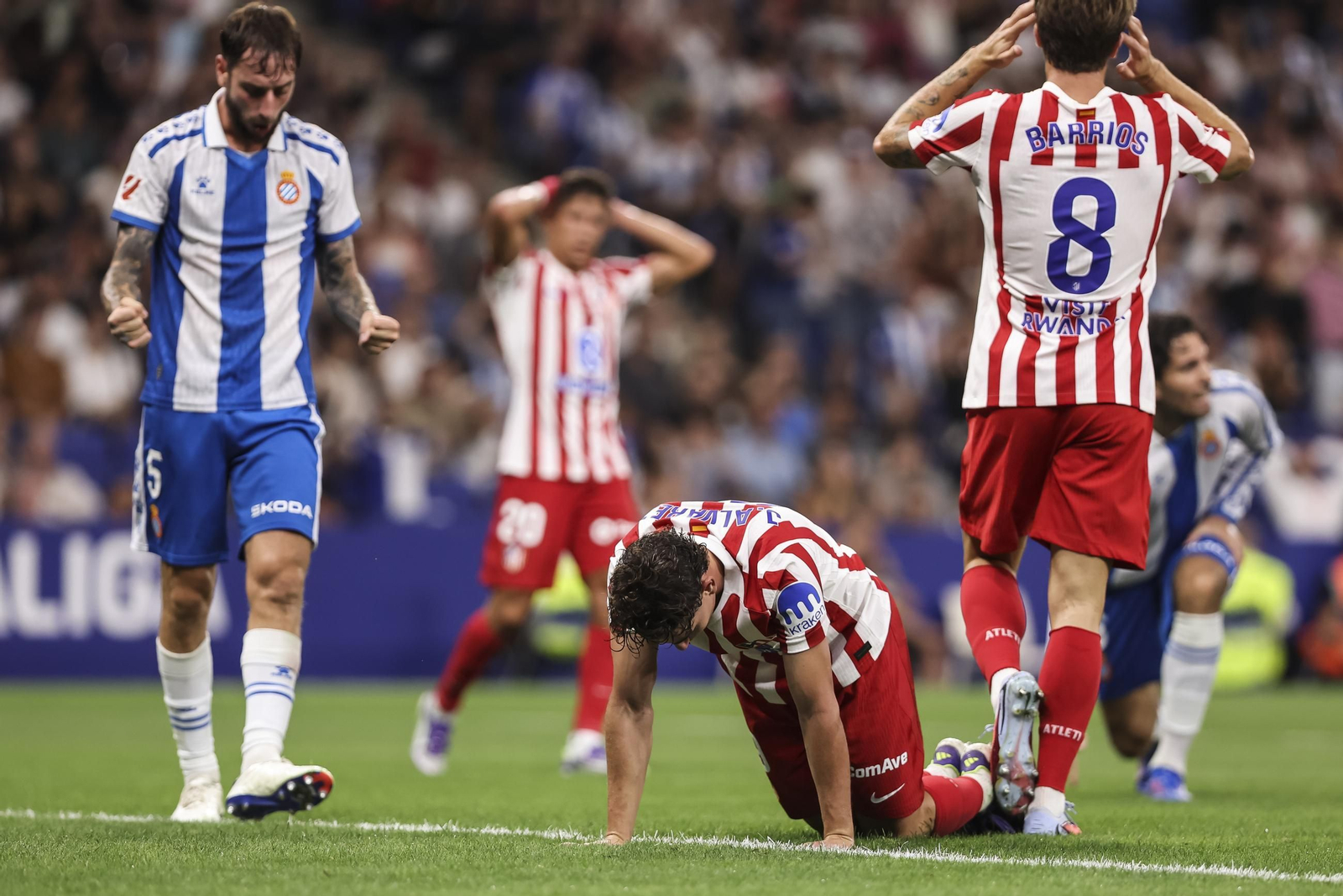 Las fotos del Espanyol - Atlético de Madrid