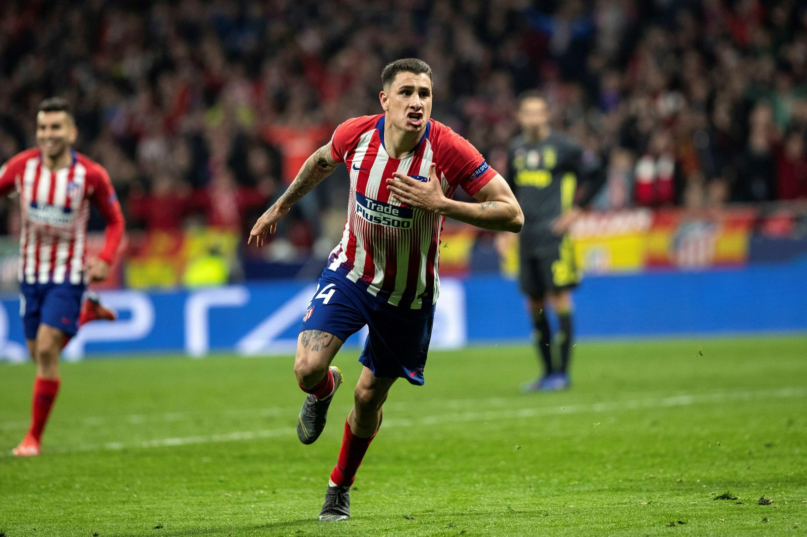 Las imágenes del Atlético de Madrid-Juventus