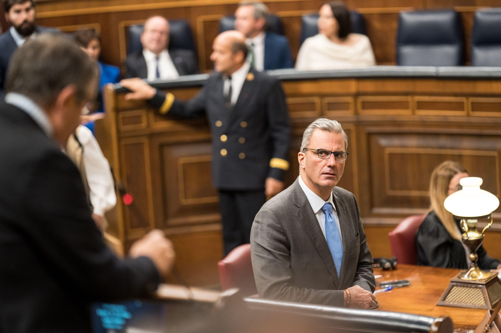 La primera sesión del debate de investidura en el Congreso de los Diputados, en imágenes