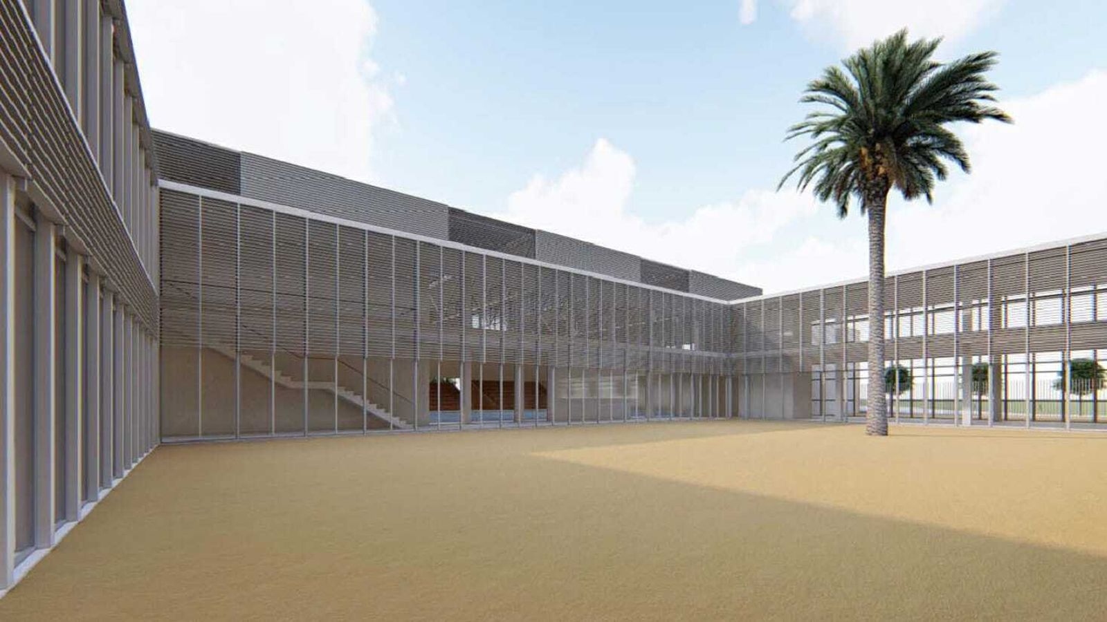 Otra recreación de cómo será el interior del complejo.