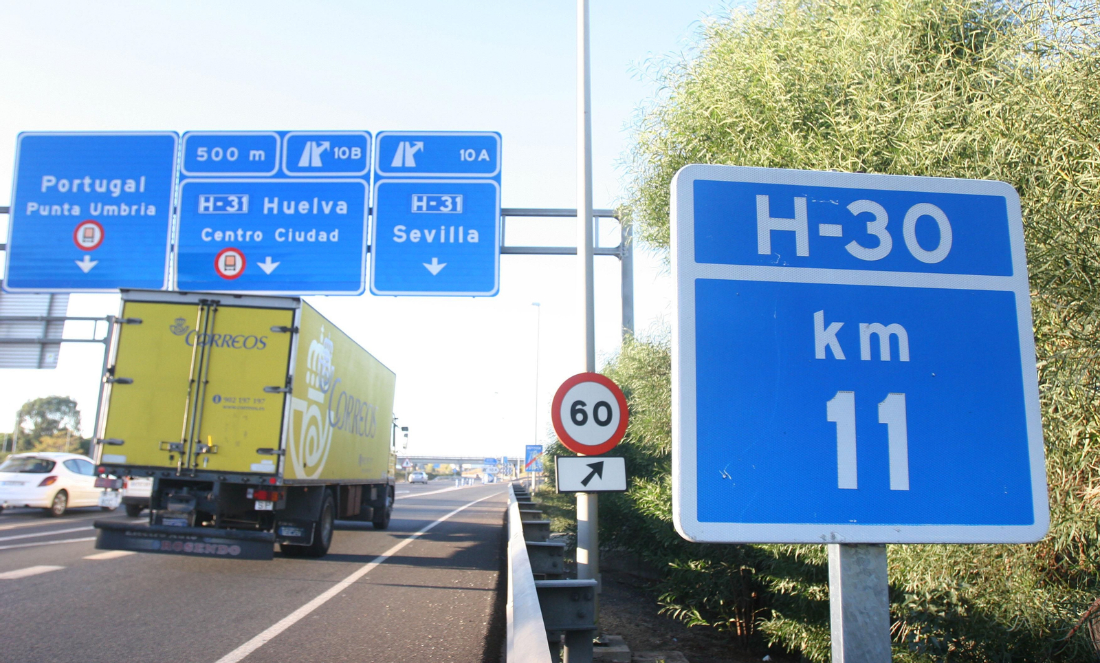 Carretera H-30 en una imagen de archivo. Carretera H-30 en una imagen de archivo.
