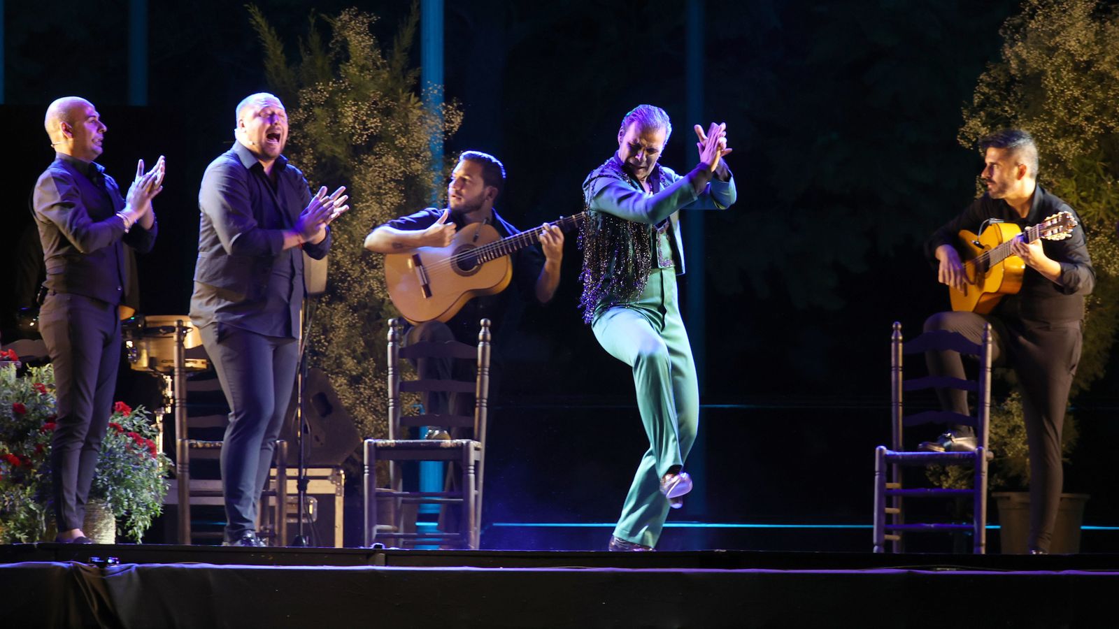 Fiesta de la Bulería Joven con Fernando Jiménez en 'Santiago, Alfa y Compás'